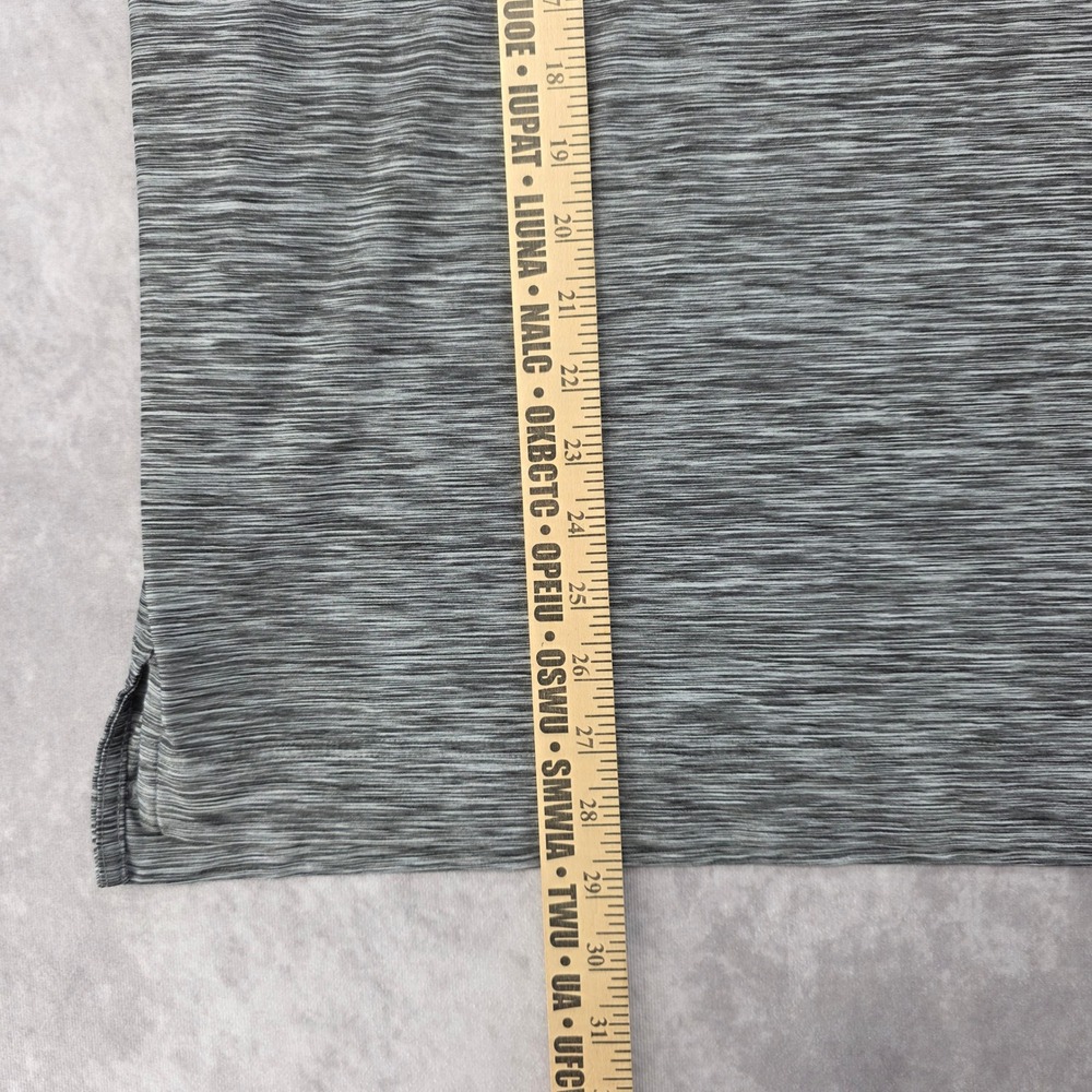 FootJoy Fj Mens Medium ProDry Golf Polo Shirt Grey Space Dye Performance Stretch - Picture 7 of 9